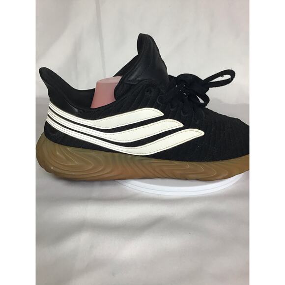 Adidas Boost Core Mens Track Sneakers Sz.10 Black EUC - Picture 8 of 11